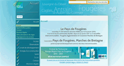 Desktop Screenshot of pays-fougeres.org